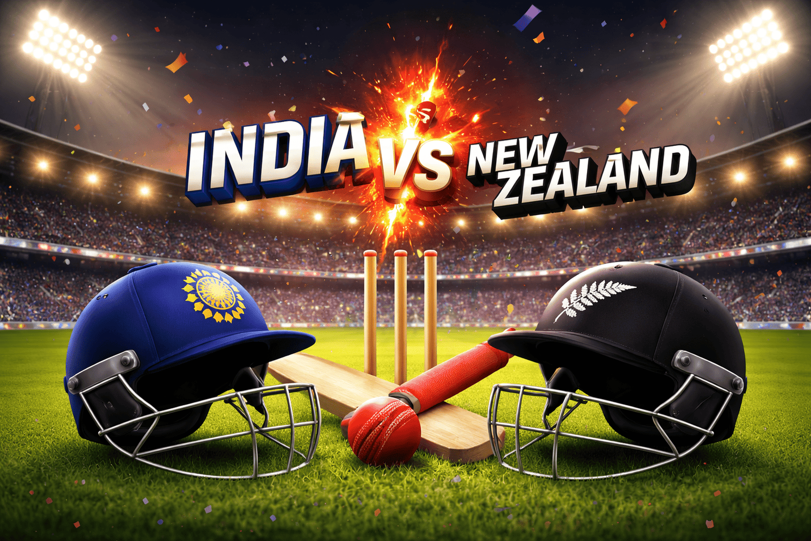 India vs New Zealand Cricket Match: Live Updates, Scorecard and Match Highlights