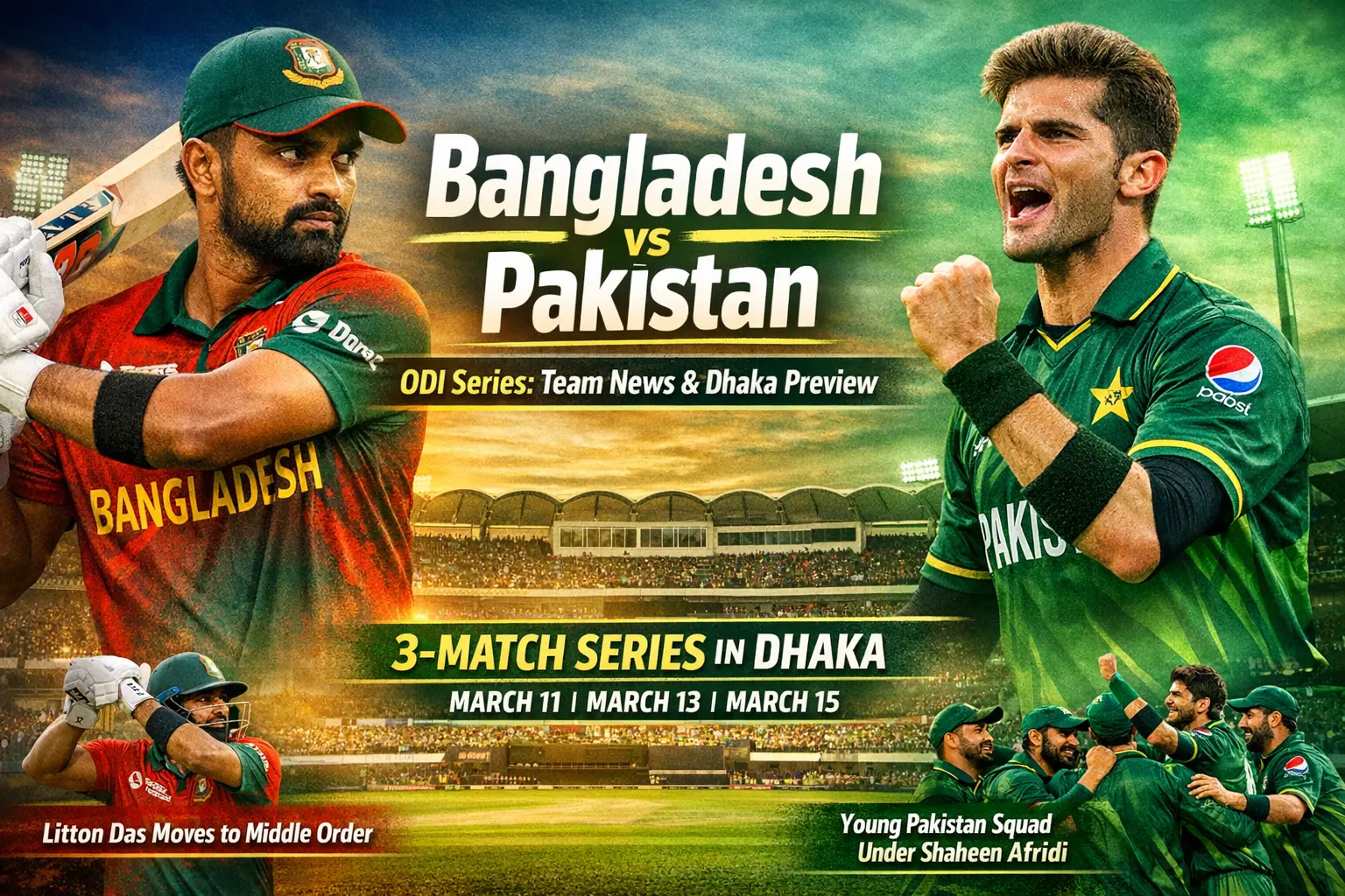 Bangladesh vs Pakistan: ODI Series Review Ahead of Dhaka Clash