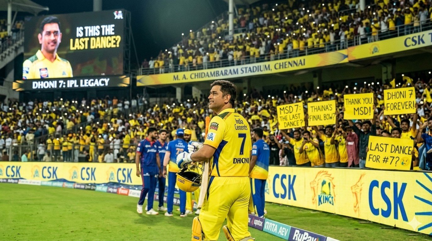 Is This the Last Dance for MS Dhoni in the Indian Premier League?