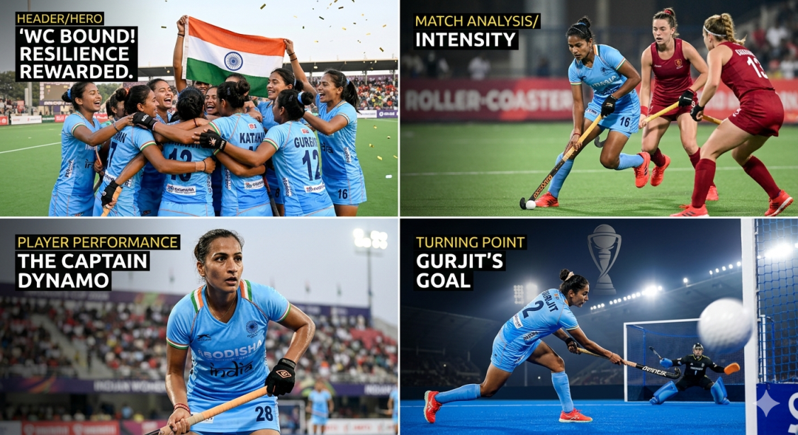 India women’s team qualifies for Hockey World Cup despite runners-up finish in qualifiers