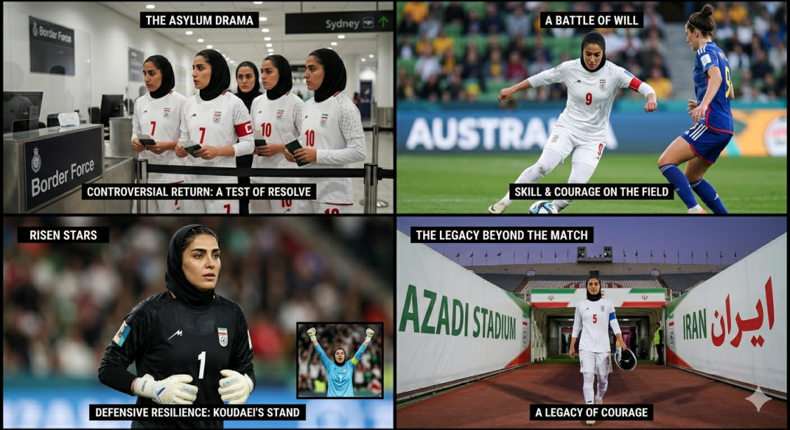 Labelled 'traitors', Iran women's football team return home after Australia asylum episode