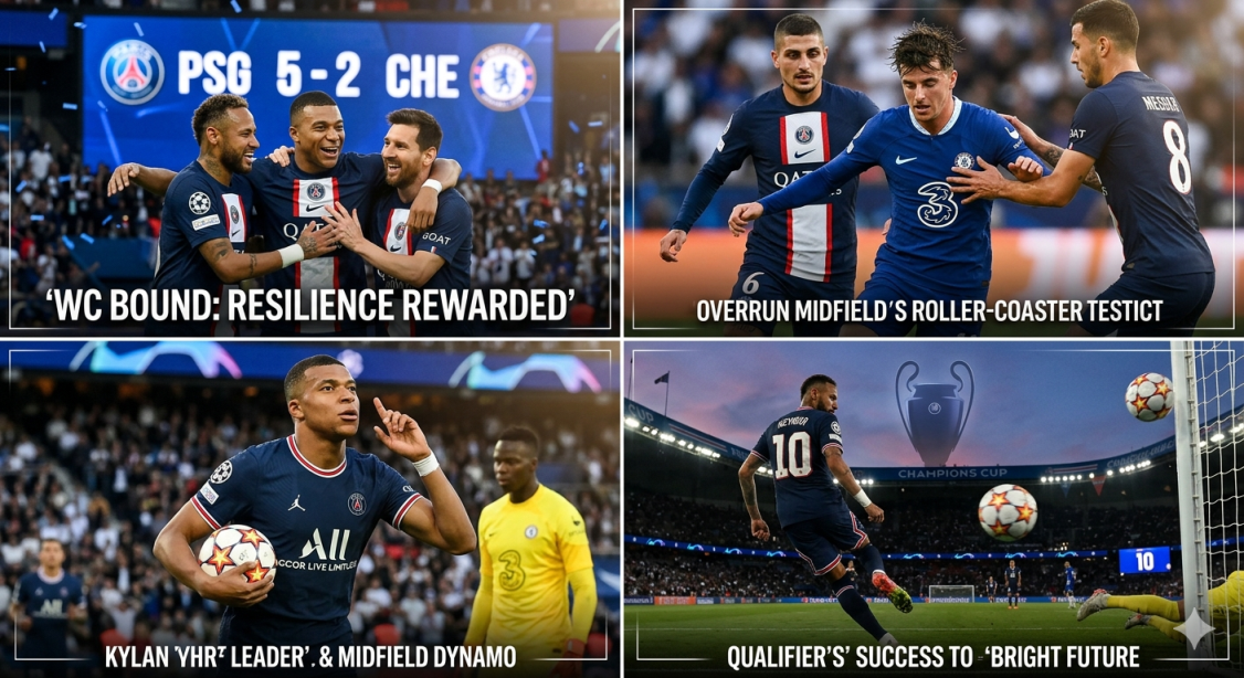 PSG 5-2 Chelsea, Champions League: Post-match reaction, ratings